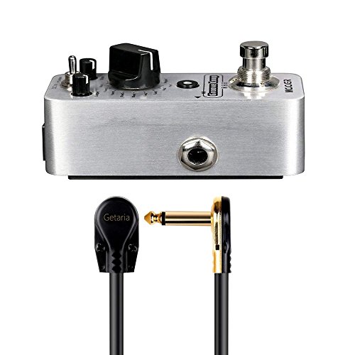 MOOER Groove Loop Drum Machine Looper Pedal with 2 Getaria Guitar Effect Cables - Thumbnail 2