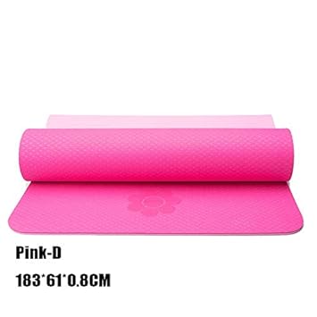 YOOMAT TPE Esteras de Yoga Espuma Antideslizante Extra ...