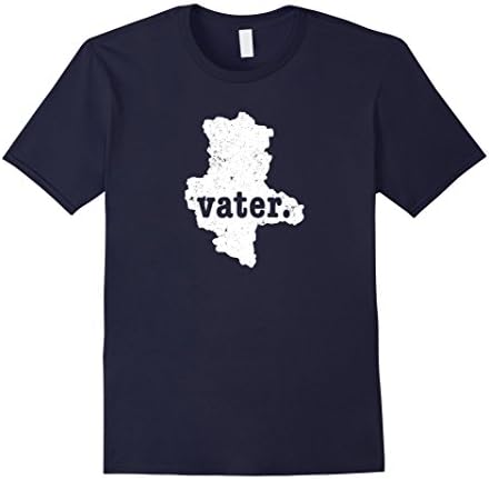 Mens Saxony Anhalt Germany Shirt Father Shirt Vater Shirt 2XL Navy