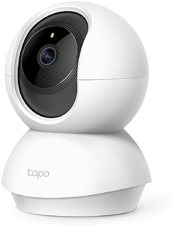 Nursery - TP-Link Tapo Pan/Tilt Security Camera for Baby Monitor, Pet Camera w/Motion Detection, 1080P, 2-Way Audio, Night Vision, Cloud & SD Card Storage, Works with Alexa & Google Home (Tapo C200)