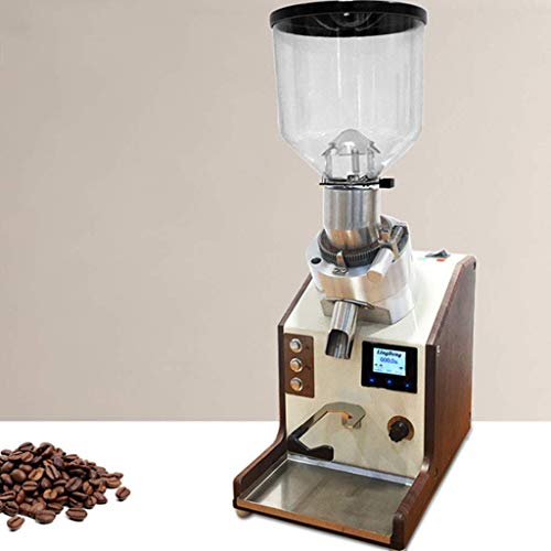 YAeele Elektrische Kaffeemühle Maschine mit Italien importierter Steintitanstahlschleifscheibe Kaffeebohnen… – Bild 4