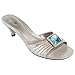LINDSAY PHILLIPS Switchflops Sharyn Slide Snap Shoe Champagne 8.5