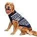 HOMIMP Dog Sweater Argyle - Warm Sweater Winter Clothes Puppy Soft Coat, Ugly Dog Sweater for Small Medium and Large Dogs, Pet Clothing Boy Girl