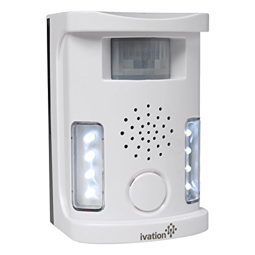 Ivation Electronic Motion-Activated Outdoor & Indoor Animal and Pest Repeller System Ivation Electronic Motion-Activated Outdoor & Indoor Animal and Pest Repeller System