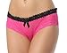 Sofishie Sexy V-Back Open Crotch Panties - Pink - XL