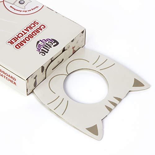 Scratching Pads Cat Door Scratcher Doorknob Hanger Reversable Furniture