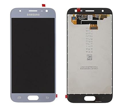 LCD Display Samsung J330F Galaxy J3 2017 Original full silver - ASSY LCD-5.0' HD J330F SILVER W LOGO AG