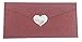 Envelopes Label Stickers Love Heart Shape Stickers 60 PCS Kraft Paper Thank You Stickers Retro Metallic DIY Decorative Adhesive Label for Packaging Bake Decoration Wedding Party Gift (Silver)