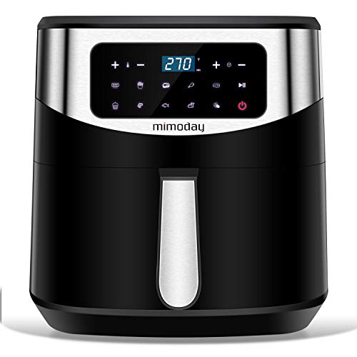 MIMODAY Air Fryer 8 Quart(160 ERecipes ), 1700W Power Electric Hot