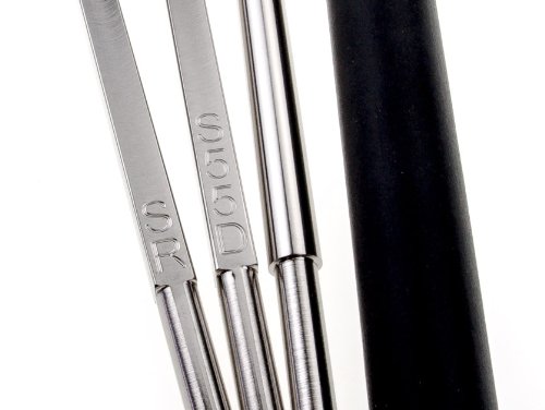 Simple Woodturning Tools - Pack of 3 Full Size Carbide Tools (Rougher, Detailer, Finisher) with Interchangeable Foam Grip Lathe Tool Handle, USA Made