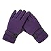 kimmyku Kid's Boy Girl Fleece Winter Gloves Mittens Non Slip Riding Driving Hiking Ski Sports
