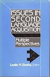 Issues in second language Acquisition : Multiple Perspectives, , 0066320496