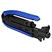 NDA-Electronics Coaxial Universal Compression Crimping Tool F-Type Coax Adjustable Crimper RG59 RG6 RG11 Cable PPC Connectors