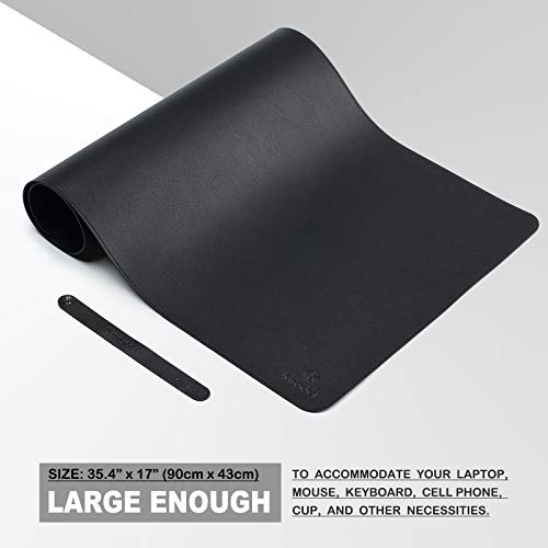 K KNODEL Desk Mat, DualSided Office Desk Pad, Mouse Pad, Waterproof