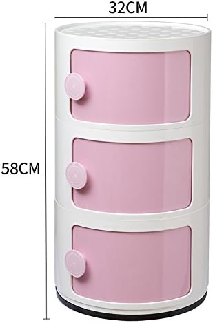 Bedside Table PHTW HTZ Plastic Lockers Bedroom Nightstand Round The Corner Cabinet Multifunctional Storage +