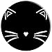 Cat Face - Kitten Face - Cat Lover PopSockets PopGrip: Swappable Grip for Phones & Tablets