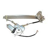 1992-1996 Toyota Camry Sedan 4 Door Rear Power Window Regulator with Motor Right Passenger Side (1992 92 1993 93 1994 94 1995 95 1996 96)