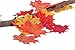 SunAngel 350 Pcs Artificial Maple Leaves Fall Leaves Silk Leaves Multiple Colour Simulation Faux Autumn Leaves Perfect Natural Autumn Decorations,Suitable for Thanksgiving Decor (350pcs, 7Multicolor)
