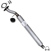 Exhaust Resonator Compatible with Pontiac G6 2005-2007 3.5L | Stainless Steel | Northeastern Exhaust | Includes Clamp, Gasket, Hanger and Bolts &amp; Nuts | Direct-Fit Replacement