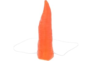 ifundom Portable Carrot Nose Accessory for Snowman Costume Reusable Prop for DIY Projects and Holiday Parties