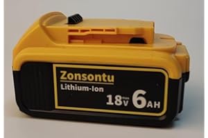 20V 8000mAh Battery 20V Max Replacement Batteries Compatible with Dewalt DCB200 DCB203 DCB206 DCB207 DCB208 DCD/DCF/DCG Serie