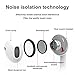 Headphones/Earphones/Earbuds/Headsets 3.5mm with Stereo Mic&Remote Control Compatible with iPhone 6s/ 6 Plus/ 5s/ 5c/ 5/ 4s/ SE iPad/iPod 7/ Samsung/Galaxy- White …thumb 1
