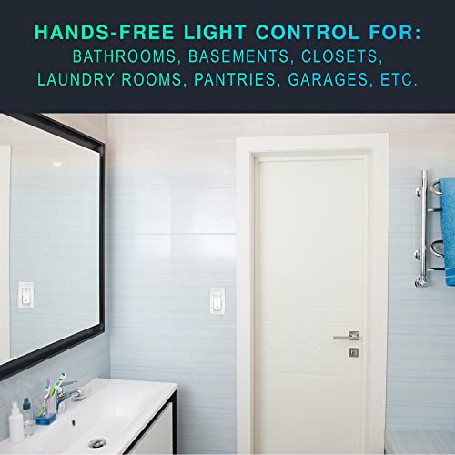 EverElectrix 4 Pack Motion Sensor Light Switch, Neutral Wire Required