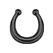 PIERCE ME Plain Non-Piercing Septum Hanger (Sold Individually) (Black) 506BN