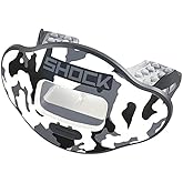 Shock Doctor Lip Guard, Adult and Youth Mouth Guard Football with Strap, Breathable Wide Opening Football Mouthpiece for Youth and Adults OSFA, Shock Doctor Mouth Guards, Max Airflow