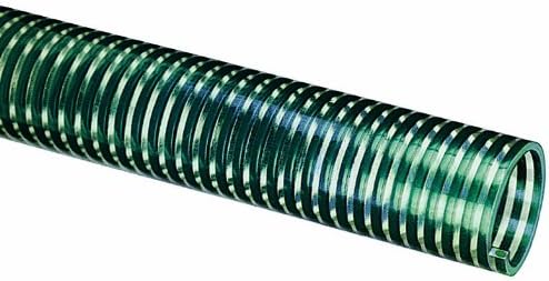 Tigerflex K Series Standard Duty PVC Suction Hose, 50 PSI Max Pressure, 4 inches ID, 100 feet Length