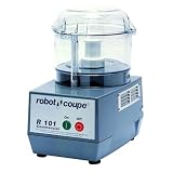 Robot Coupe R101 B CLR Combination Food Processor, 2.5-Liter Bowl, Polycarbonate, Clear, 120v