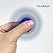 Fidget Spinner, AmyHomie Hand Spinner, Tri-Spinner Fidget Toys for Adults and Kids (Blue)