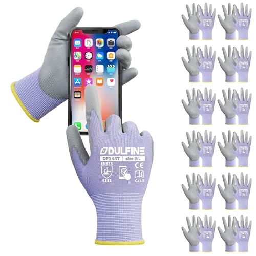 DULFINE Touchscreen Work Gloves