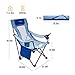 #WEJOY Collapsible Comfortable 16.9″ Tall High Seat Folding Patio Camping Beach Sling Reclining Lounge Chair with Pillow Cup Holder Pocket Carry Bag for Adults Outdoor Lawn Sports Poolthumb 1