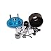 HobbyCrawler RC Nitro Engine Clutch Bell 14T Gear Flywheel Assembly Shoes Spring Kits for 1/8 Scale HPI HSP Redcat Traxxas Axial XTR Model Car Upgrade Parts (Blue)