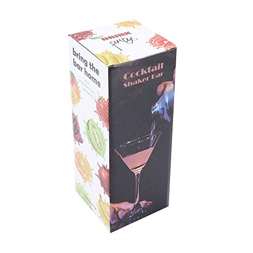 MoYouno 5 Stück Cocktailherstellungsset,Cocktailshaker,Cocktail Shaker 550ml,304 Edelstahl Bar Tool Set Barkeeper Kit… – Bild 7