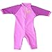 Fiji Sun Protective UPF 50+ Baby Swimsuit by Nozone in Bahama/Fuschia, 0-6 months