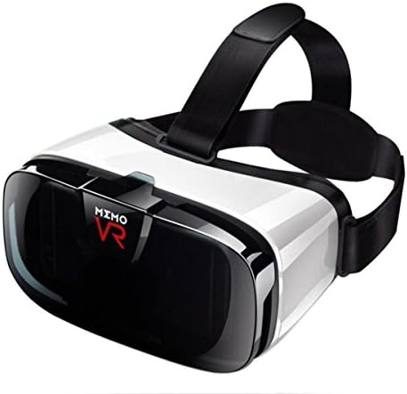 AMANE 3D VR Glasses Virtual Reality Headset Movie Game Box for iPhone 6s/6 plus/6/5s/5c/5 Samsung Galaxy s5/s6/note4/note5 LG Nexus HTC and Other 4.5"-6.5" IOS Android Smartphones