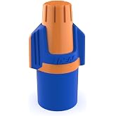 Ideal Electrical Twister Proflex Mini Connector, 30-343, Box 100 | Compact twist-on connector rated 600V for #22-#12 AWG. Flexible skirt fits tight boxes; SureGrip overmold.