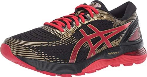 asics gel nimbus 21 black classic red