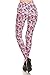 Leggings Depot High Waisted Valentine & Hearts Print Leggings for Women-Full Length-R926, Mon Cheri, One Size
