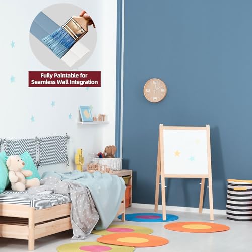 JSIWOTH 9.2 M PVC Flexible Self-Adhesive Angle Moulding 90–180°, Corner Protector for Interior and Exterior Wall, Decorative Profile for Wall and Ceiling (White, W:60 MM)
