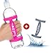 Product Stop, Inc 2 Handheld Water Bottle Carrier for Running. Runners Can Now Stay Hydrated with Our Water Bottle Band Strap (Gray & Pink)