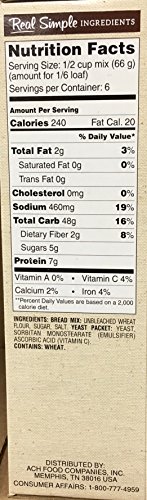 Simply Homemade No Knead Bread Mix, 14 Oz. Country White 2-pack