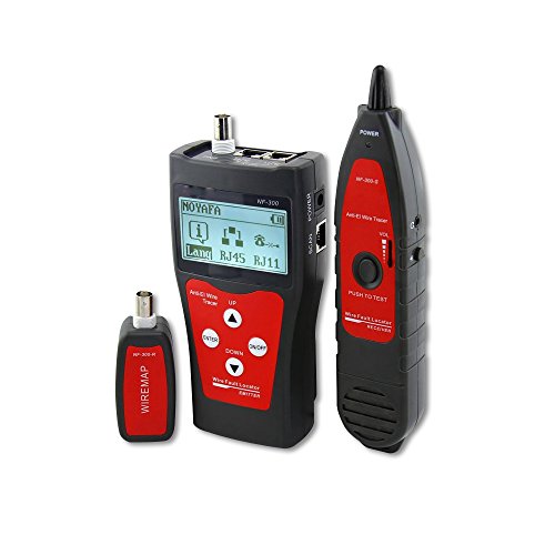 Noyafa nf-300 lan tester rj45 lcd cable tester network …