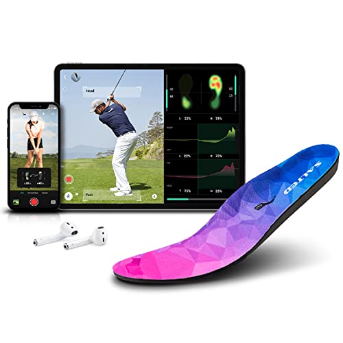 SALTED Smart Insole with Motion Sensor-Golf Swing Posture Analysis