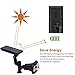 ieGeek Solar Spotlight, LED Solar Garden Lights, Solar Lights Outdoor Landscape Lighting for Path Garden Backyard Lawn, IP65 Waterproof, Adjustable 3 Lighting Modes Auto On/Off