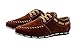 King Ma Men's British Style Suede Slip On Flat Casual Driving Moccasin Loafer