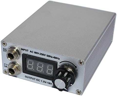 Comet Digital Tattoo Power Supply Box Silver