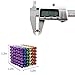 LOVEYIKOAI 216 Pcs Magnets Cube Building Blocks Magnetic Toys Colorful Buildable Sculpture Toy for Stress Relief Gift for Adults,5MM